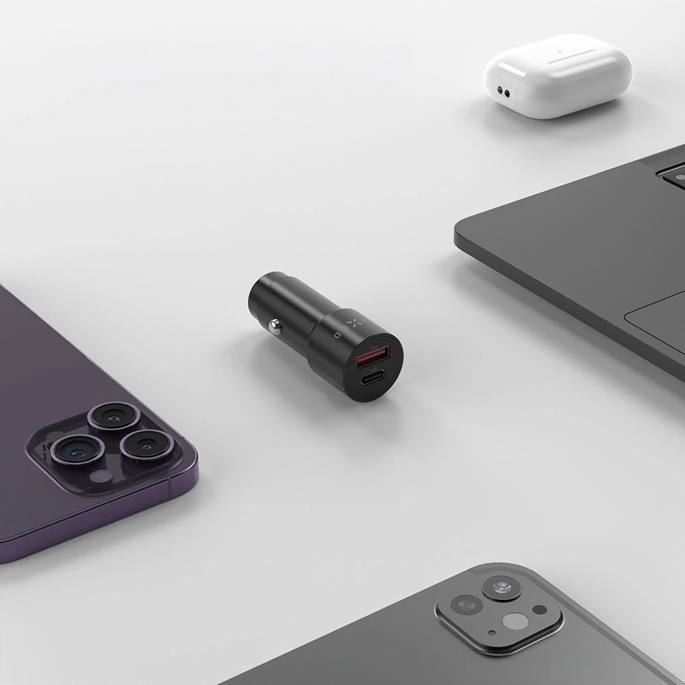 Įkroviklis Fixed FIXCC63 1x USB-A 1x USB-C 3 A (FIXCC63-CU-BK)