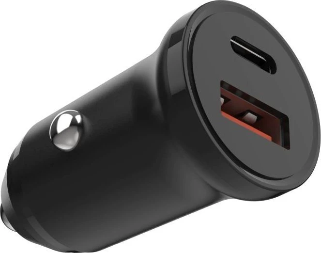 Fixed Fiksuotas | Automobilinis įkroviklis USB-C/USB, 20W | FIXCC20N-CU-BK