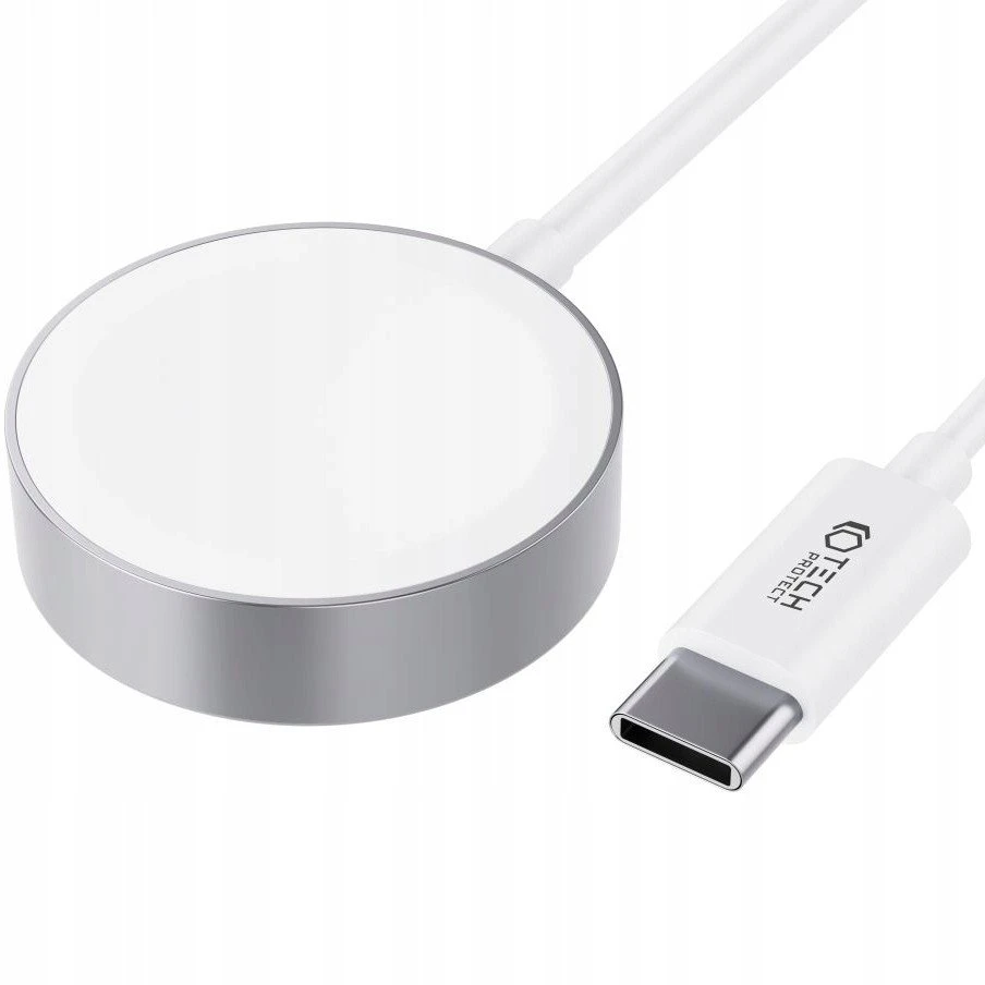 FIXED Orb Charger Apple Watch su greito įkrovimo palaikymu balta spalva