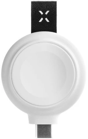 FIXED Orb Charger Apple Watch su greito įkrovimo palaikymu balta spalva