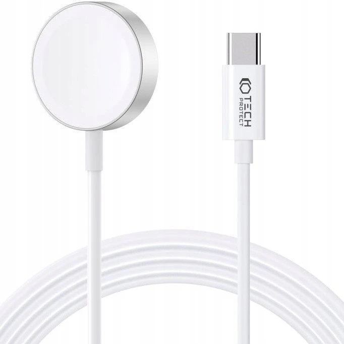 FIXED Orb Charger Apple Watch su greito įkrovimo palaikymu balta spalva