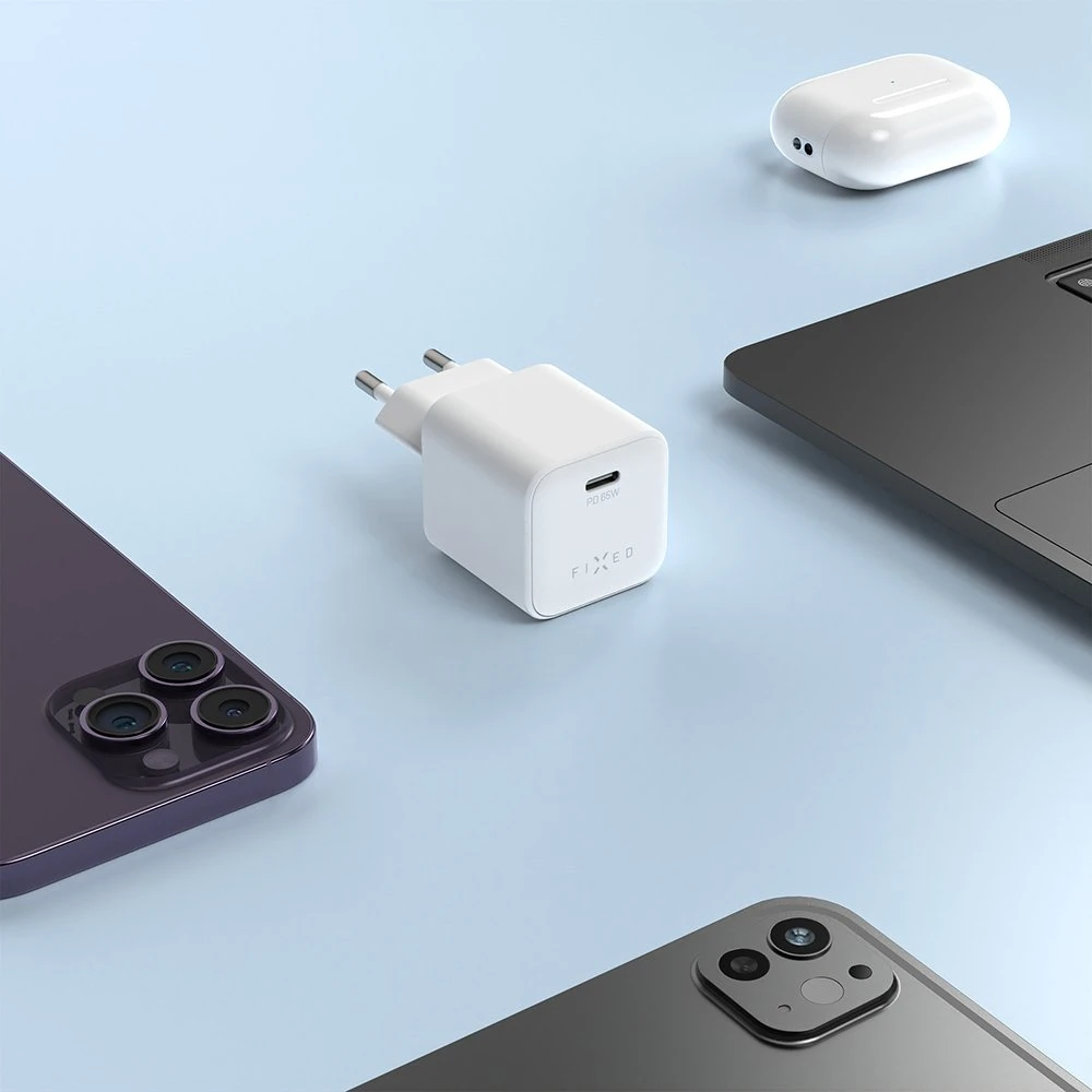 Įkroviklis Fixed Mini 1x USB-C 3.25 A (FIXCG65M-CC-WH)