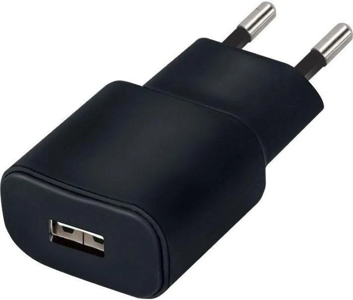 Forever TC-01 įkroviklis 1x USB 3A juodas
