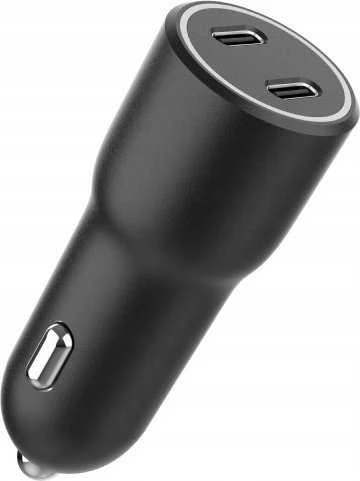 Gembird 2 xType-C, 4.0A, QC3.0 PD juodas