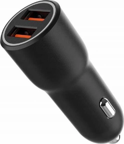 Gembird TA-UC-A2QC36-CAR-01 2x USB QC3.0 36W juoda