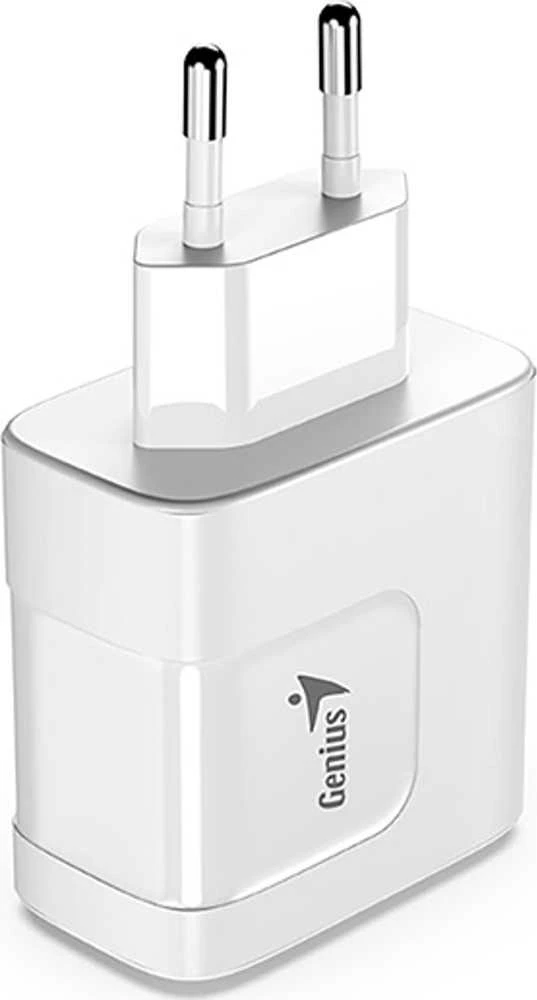 Genius Maitinimo šaltinis / tinklo adapteris 65W, 2 prievadų, USB-C, USB-A, PD-65AC