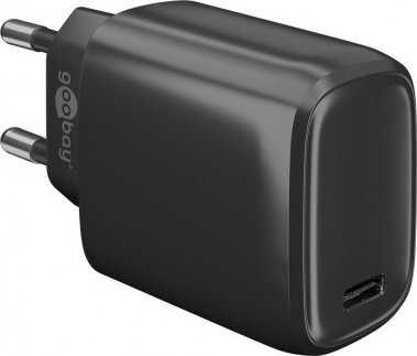 Įkroviklis Goobay USB-C PD (Power Delivery) szybko kroviklis (25 W), juoda