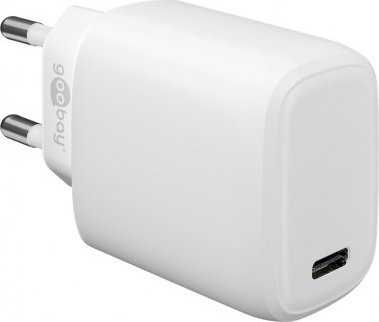 Įkroviklis Goobay USB-C PD (Power Delivery) szybka kroviklis (25 W), balta