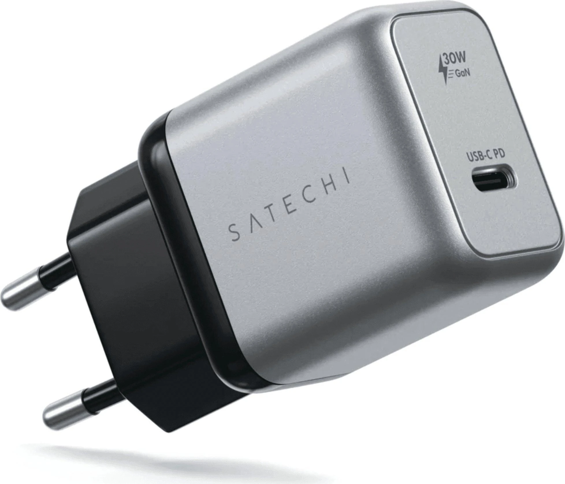 SATECHI 30W USB-C GaN sieninis įkroviklis – EU