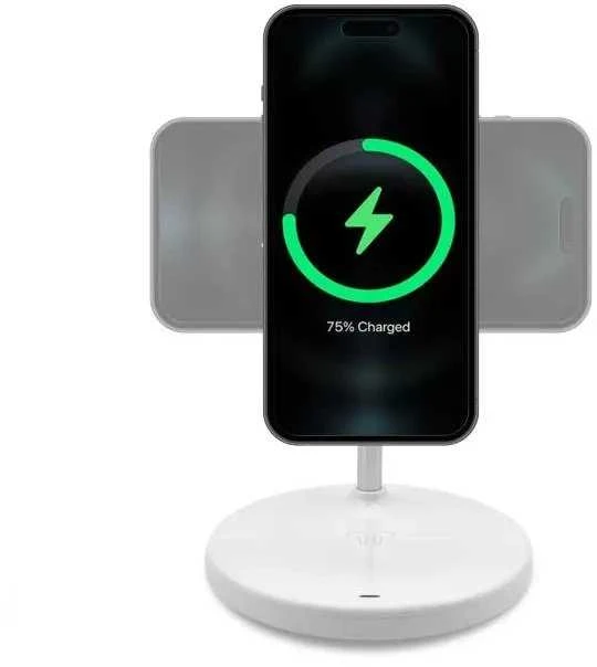 Puro Elektrik Puro Mag Station 3 viename indukcinis įkroviklis su stovu – baltas