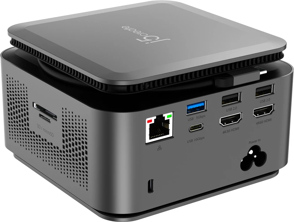 J5CREATE USB-C POWERBASE | PRIJUNGIMO STOTELĖ (JK)