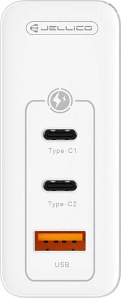 Jellico C118 GaN atsuktuvas 1x USB 2x USB-C 100 W