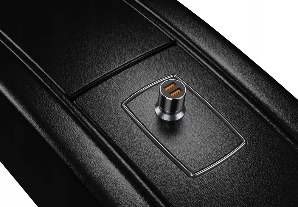 JELLICO automobilinis įkroviklis F9 36W 2xUSB QC3.0 Juodas