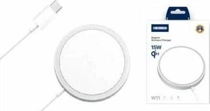 Ikaku JELLICO belaidis įkroviklis MagSafe W11 15W Baltas