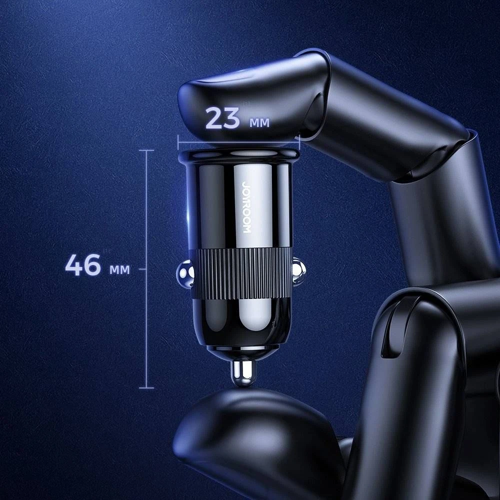 Automobilinis įkroviklis Joyroom C-A06 2xUSB 3.1A baltas