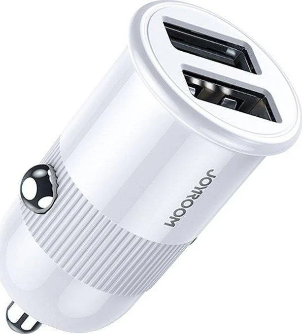 Automobilinis įkroviklis Joyroom C-A06 2xUSB 3.1A baltas