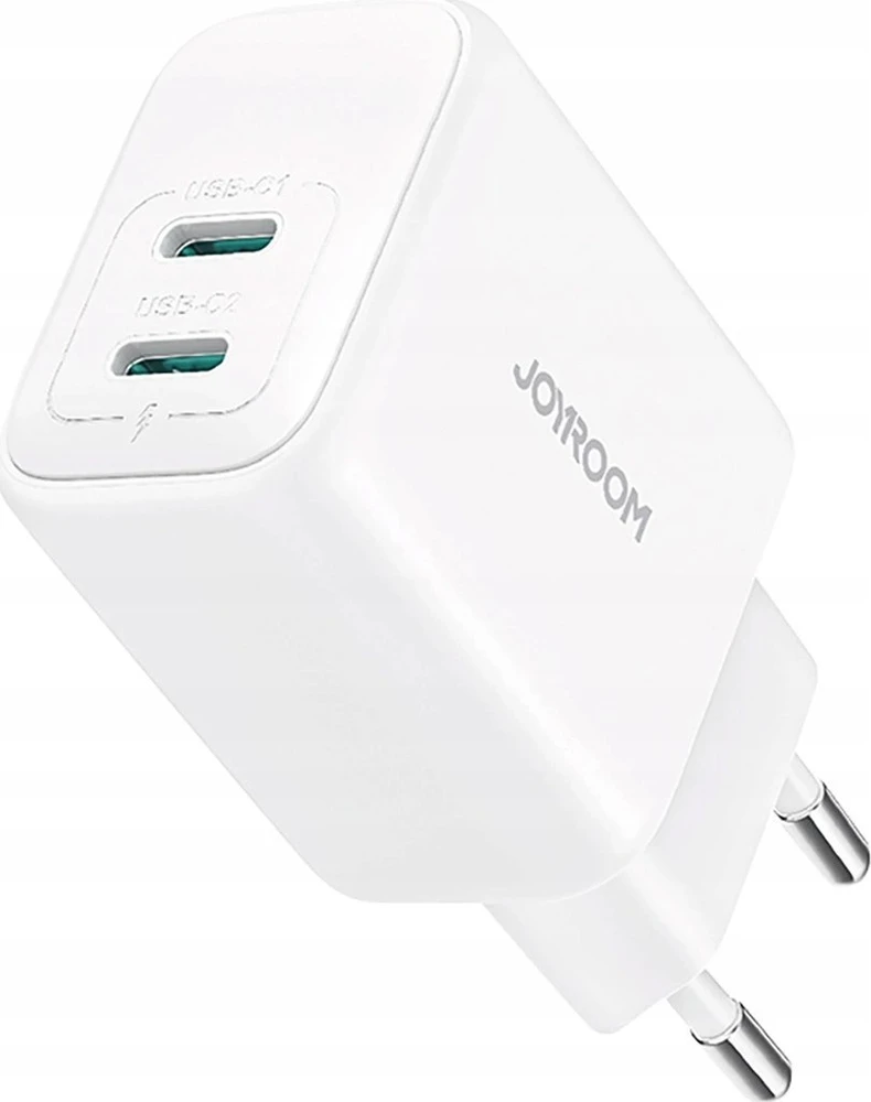 Joyroom JR-TCF12 tinklo įkroviklis 2x USB-C 20W PD / QC 3.0 - baltas