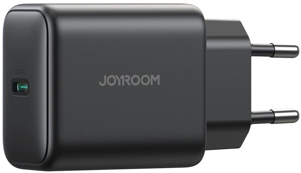 Joyroom JR‑TCG13 45W GaN USB‑C įkroviklis juodas