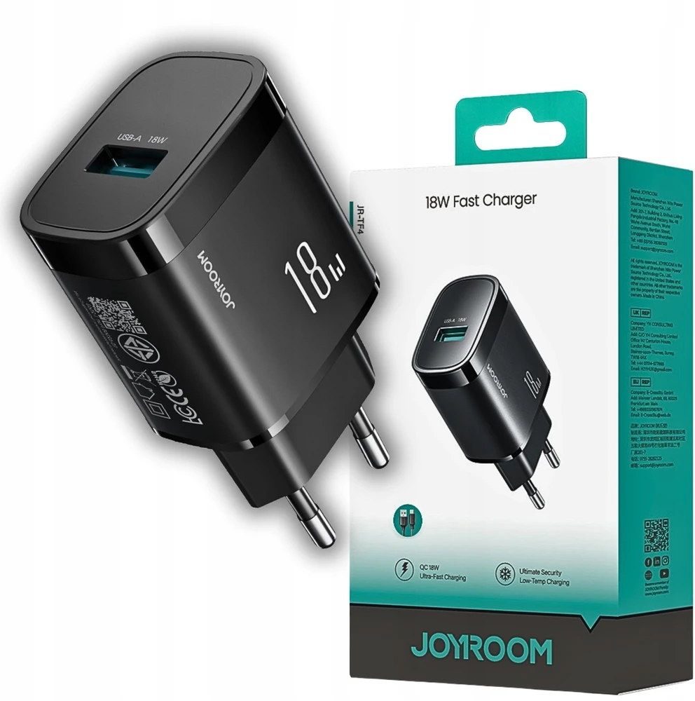 Joyroom JR-TF4 18W wall charger - juodas
