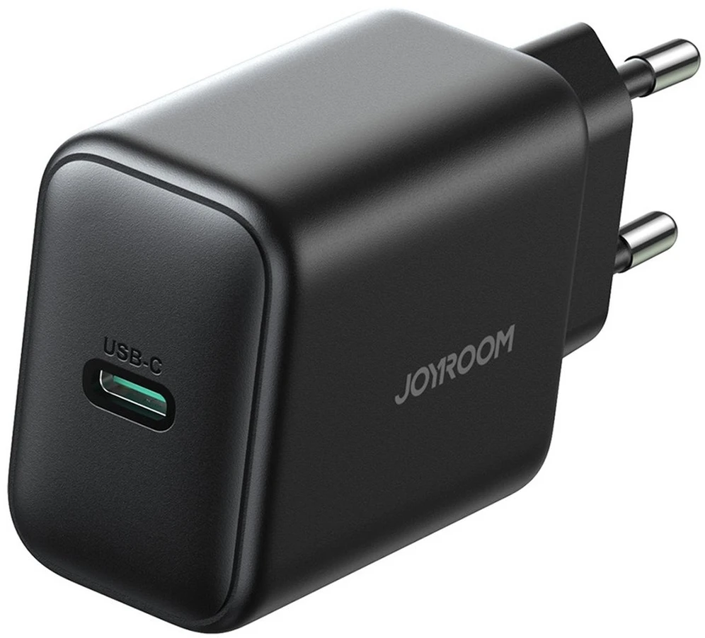 Joyroom JR‑TCG13 45W GaN USB‑C įkroviklis juodas