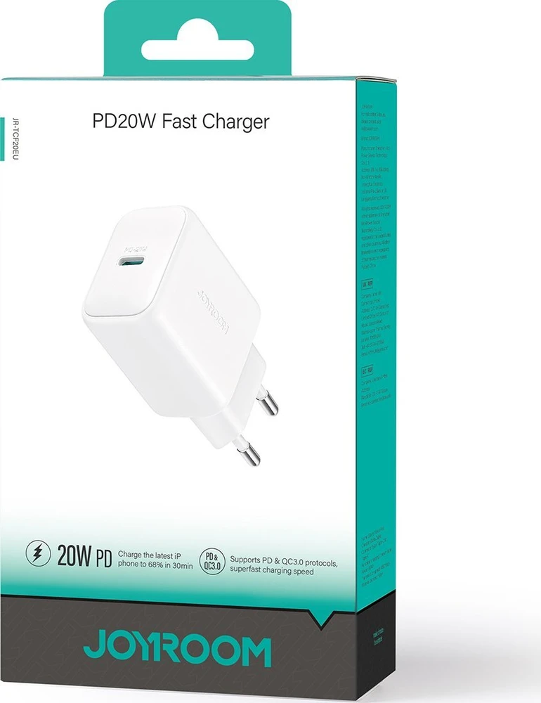 Įkroviklis Joyroom JR-TCF20 20W USB-C baltas