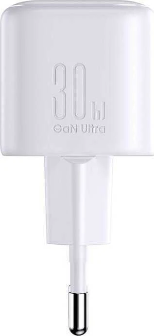 Įkroviklis Joyroom JR-TCG15 30W GaN USB-C baltas