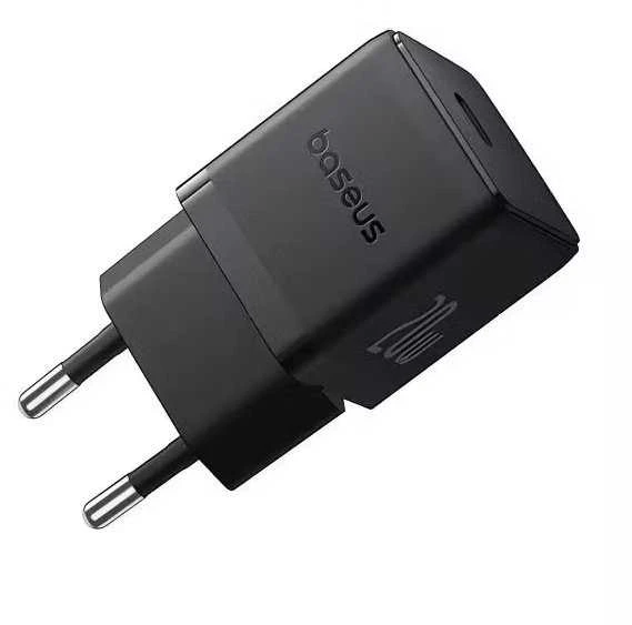 Baseus Palm Fast Charger USB-C 20W Cluster juodos spalvos