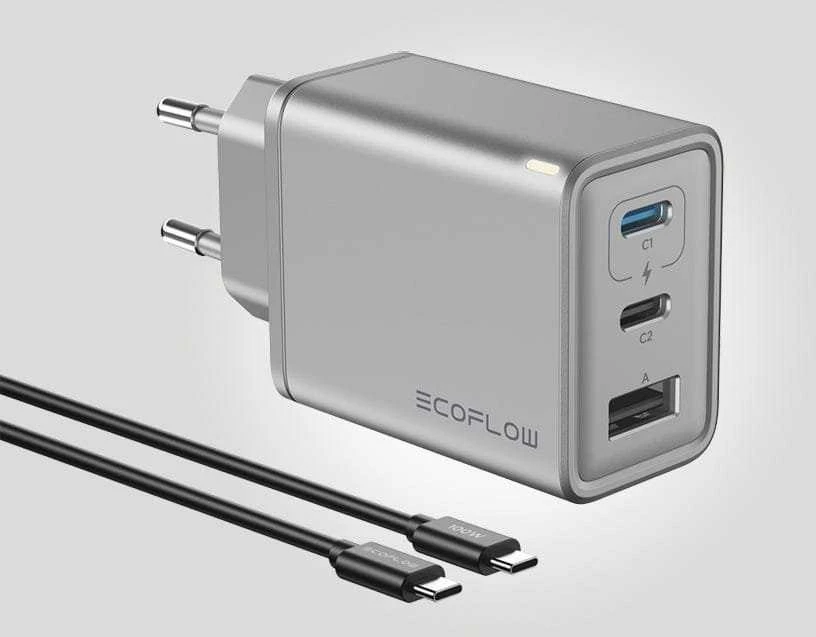 „EcoFlow RAPID 65W GaN“ įkroviklis