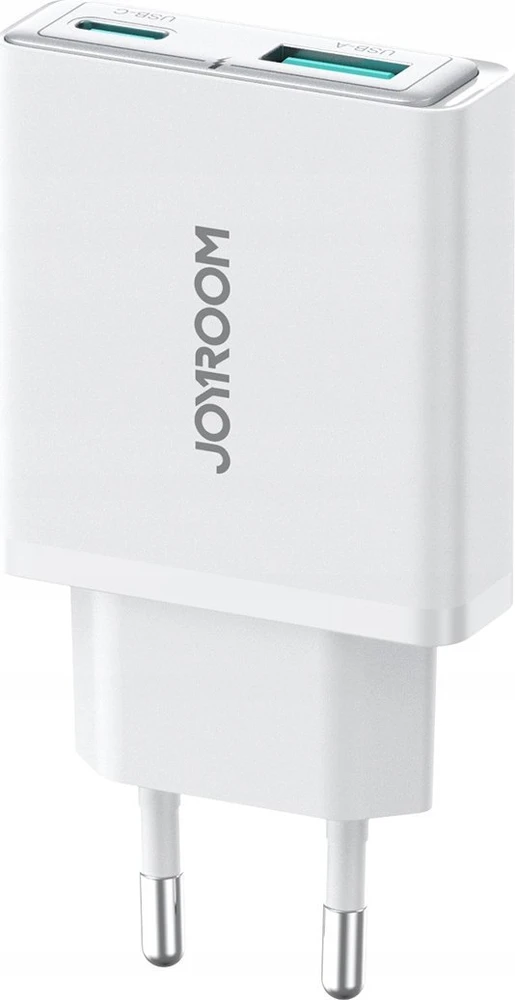 Įkroviklis Joyroom Super Slim (TCF14) (1xUSB-C;1xUSB 3A 20W) baltas