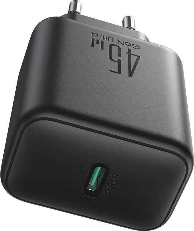 Įkroviklis Joyroom JR-TCG13 45W GaN USB-C juodas