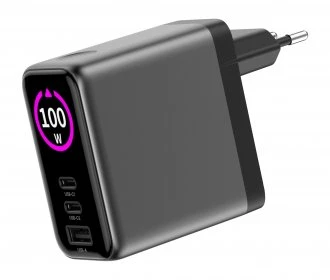 Maitinimo šaltinis - Newell GaN 100 W TFT įkroviklis (100W, 2x USB-C, 1x USB-A)