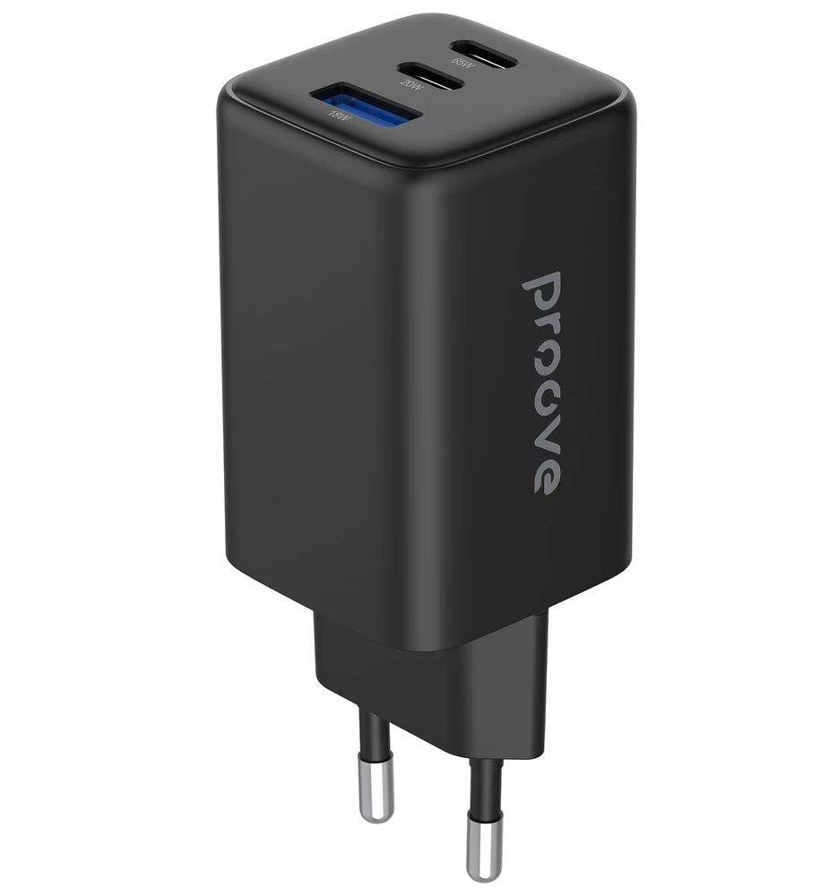 Įkroviklis PROOVE Pocket GaN jungiama į tinklą 1 2 65 W