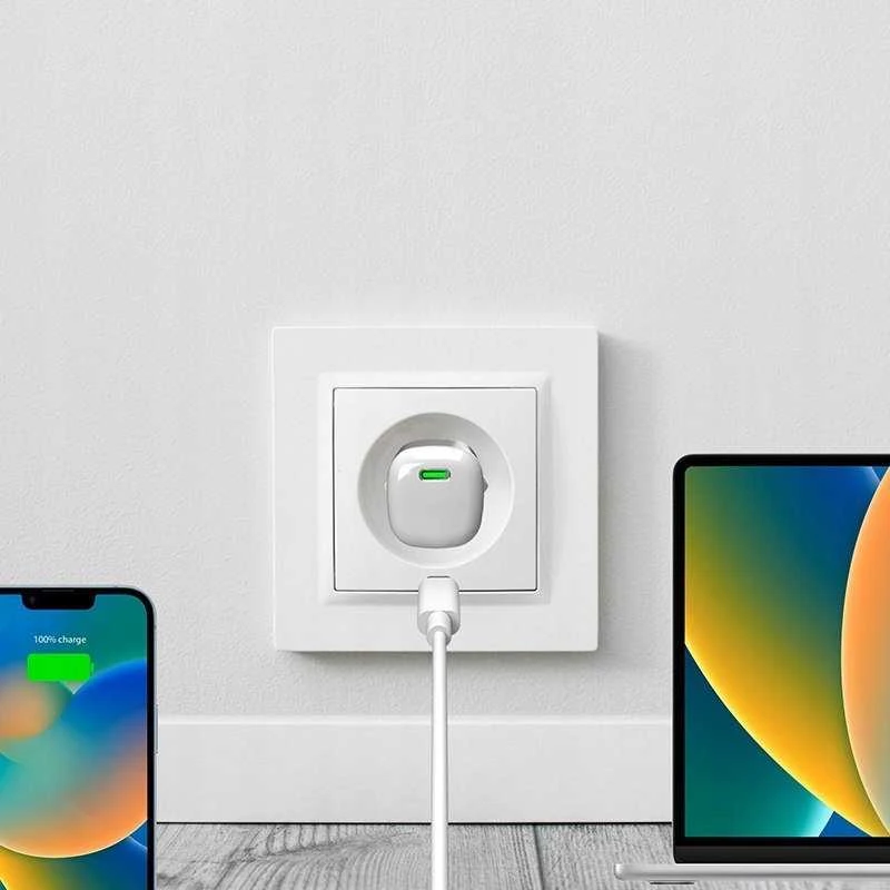 Puro Elektrik Puro MiniPro 30W GaN USB-C Wall Charger - Baltas
