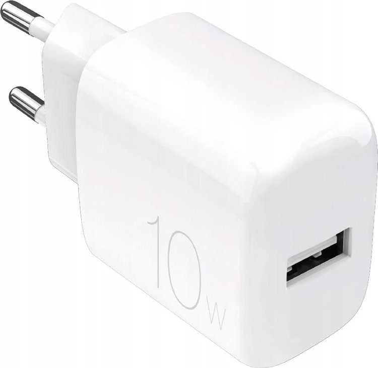 Puro PROLITE 10W USB-A laidinis įkroviklis – baltos spalvos