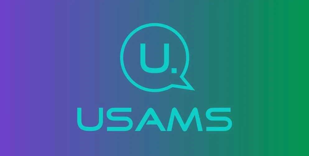 Laidinis įkroviklis USAMS CC305 T66 45W GaN 2xUSB-C tarnish