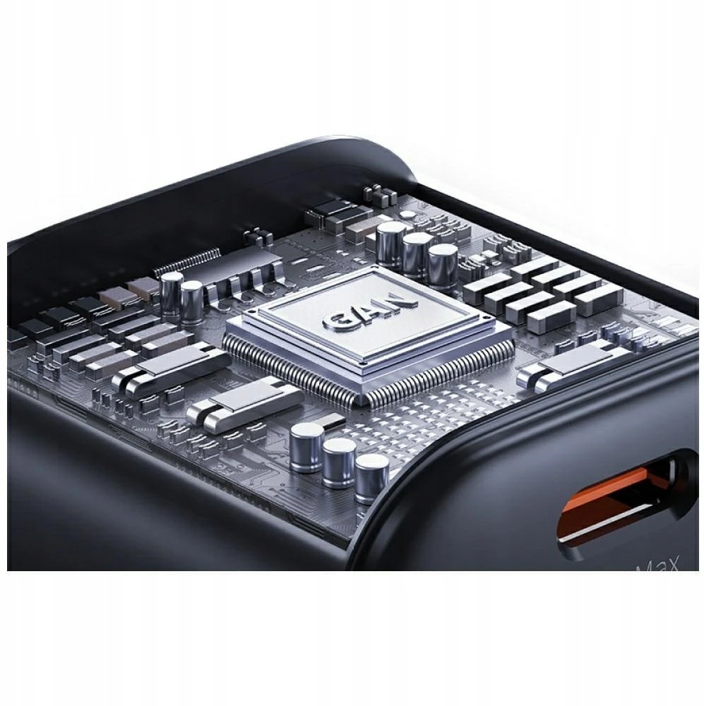 Laidinis įkroviklis USAMS JO Series CC262 30W USB-C + 1m USB-C/USB-C baltos spalvos