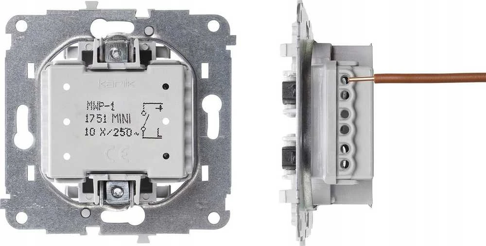 Įkroviklis Karlik Mini MCUSB-3 USB 1 išvestis USB-A 2 A Baltas
