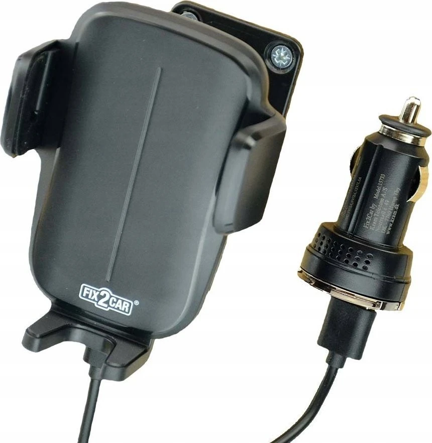 Įkroviklis Kram KRAM Fix2Car 15W Wireless Charger 61-86mm Swivel