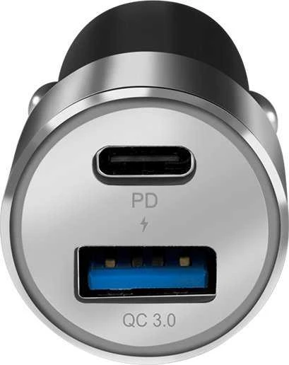 Įkroviklis LogiLink LogiLink USB Kfz Ladeadapter 2Port 1xUSB-C PD,1xUSB-A QC,36W