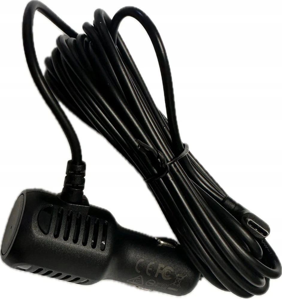 MIO USB C automobilinis įkroviklis [90 laipsnių antgalis, 2 amper]