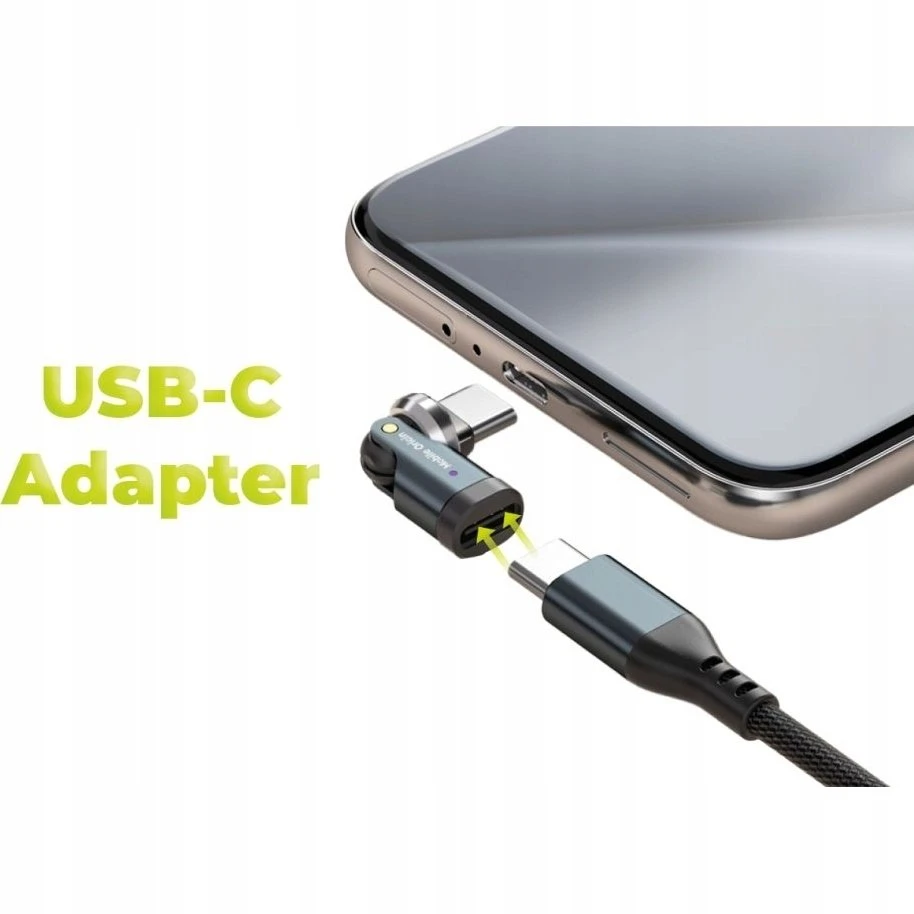 „Mobile Origin“ 240 W USB-C adapteris su 540° sukimosi funkcija, CB13
