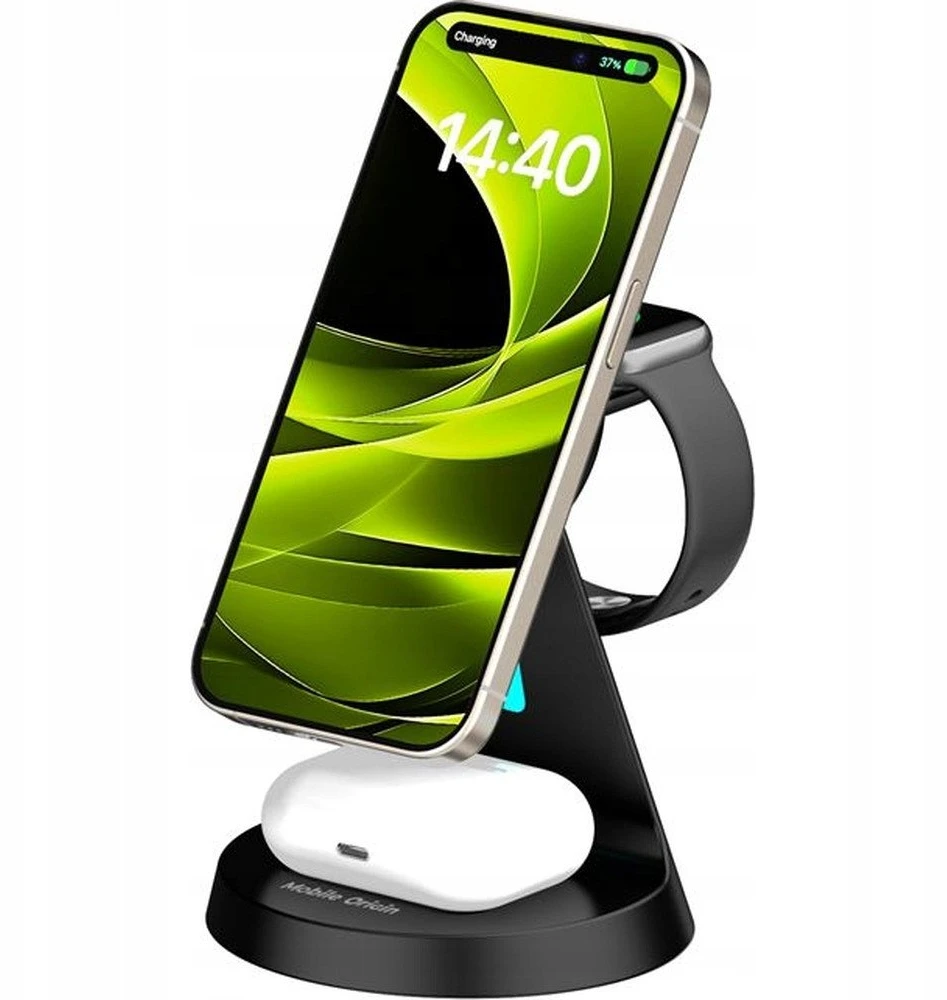 Mobile Origin 3in1 belaidis magnetinis stovas PW9