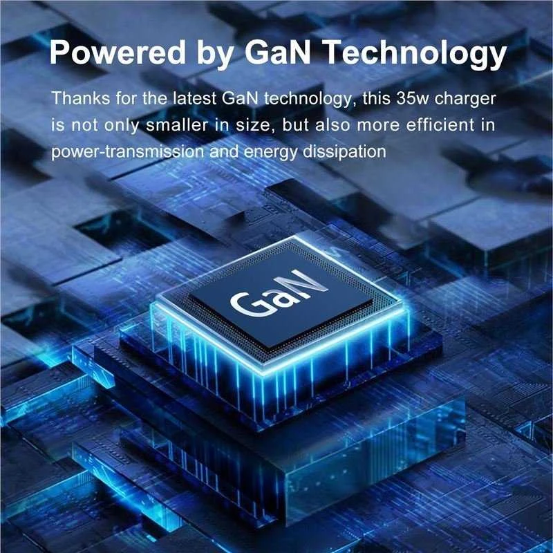 Mobile Origin 35W GaN III Super įkroviklis, vienas USB-C, baltas