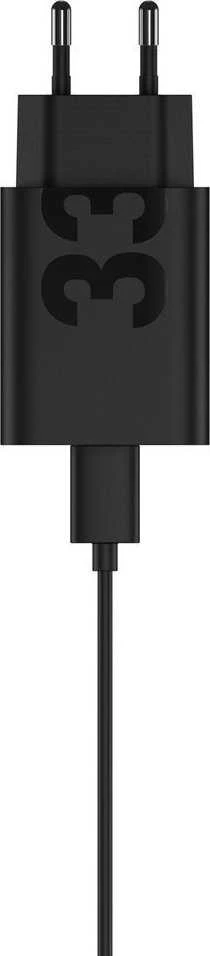 Sieninis Įkroviklis - Motorola TurboPower 33W USB-C su 1m Kabeliu Juodas