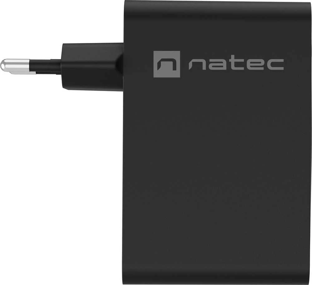 NATEC NUC-2234 mobile device charger Nešiojamas kompiuteris, Išmanusis telefonas Juodas AC Fast charging Indoor