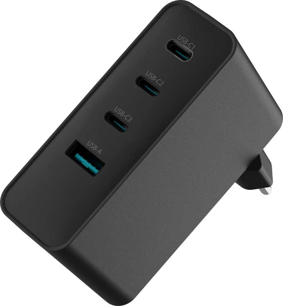 NATEC NUC-2234 mobile device charger Nešiojamas kompiuteris, Išmanusis telefonas Juodas AC Fast charging Indoor