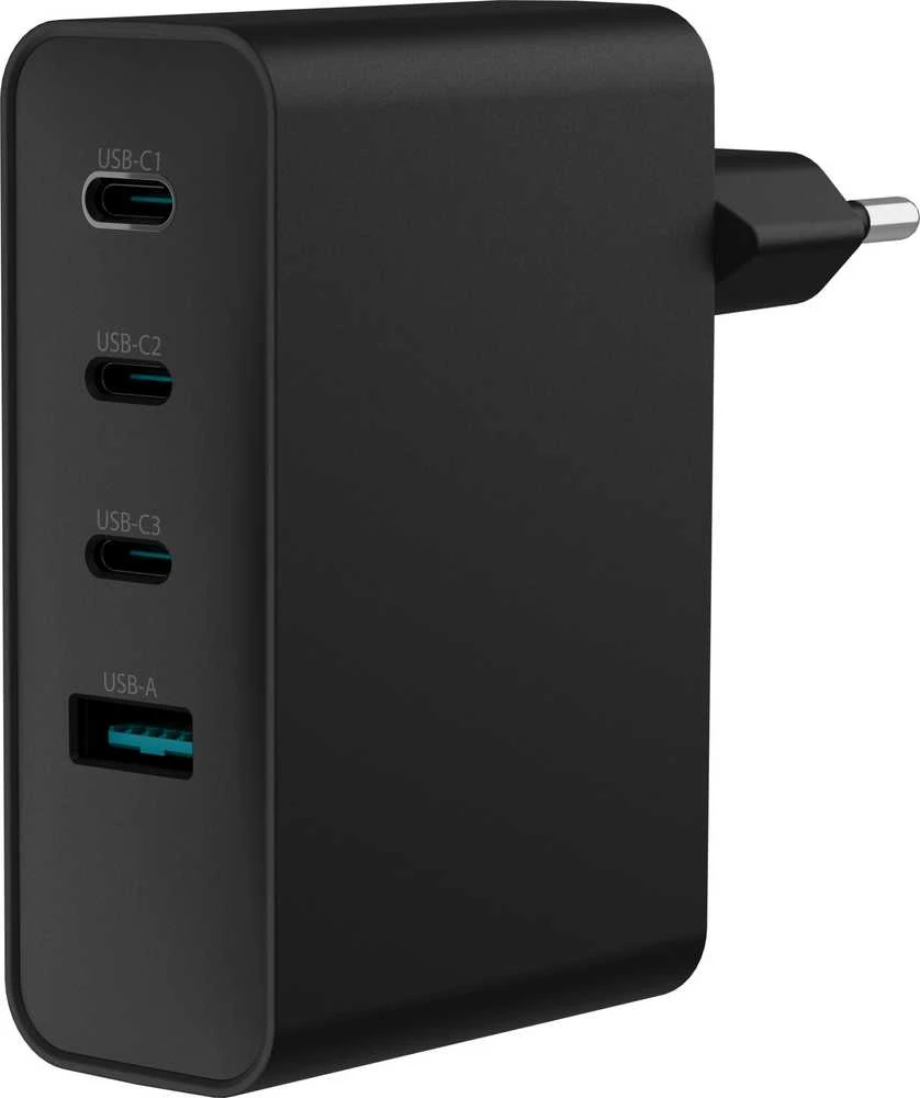 NATEC NUC-2234 mobile device charger Nešiojamas kompiuteris, Išmanusis telefonas Juodas AC Fast charging Indoor