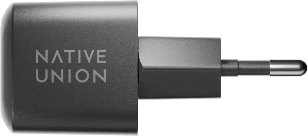 Įkroviklis Native Union Native Union 30W USB-C Fast GaN Charger Juodas + USB-C Cable Cos.