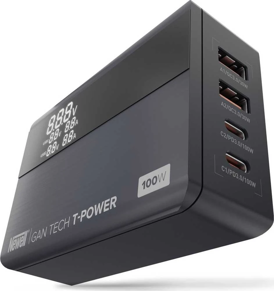 Newell GaN Tech T-power 100 W tinklo įkroviklis