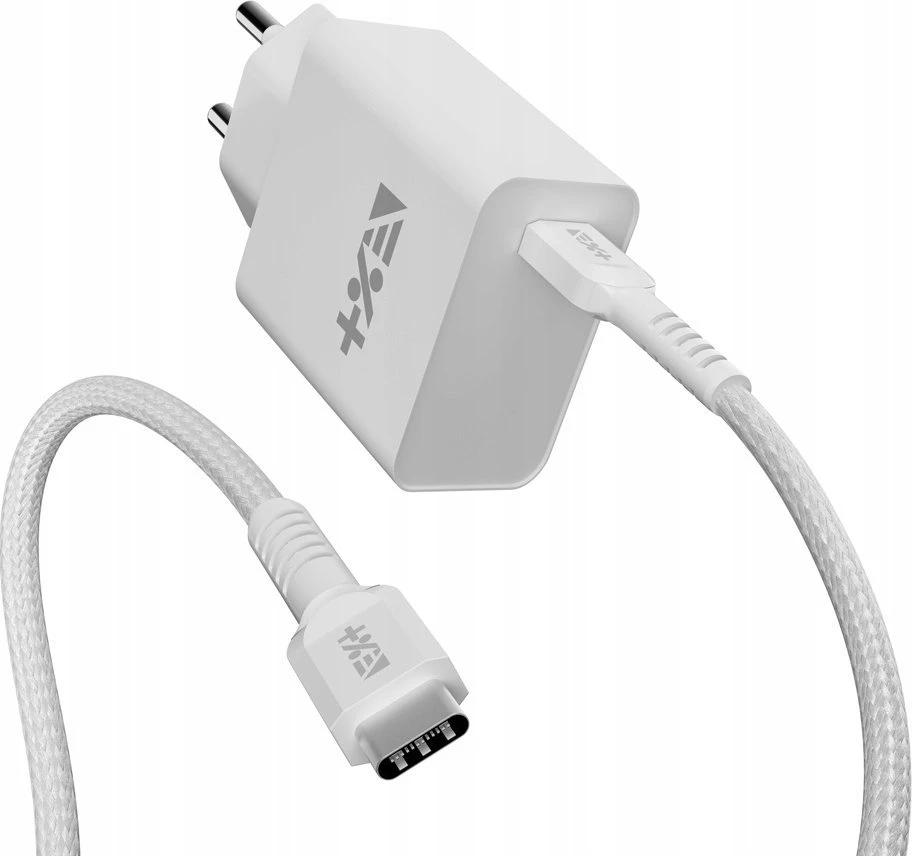 Įkroviklis NEXT ONE NEXT ONE Įkroviklis jungiama į tinklą 20W PD 1xUSB-C su kablem USB-C baltas